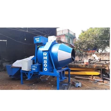 Latest Electric Engine Reversible Drum Mixer Rm 800 For Construction