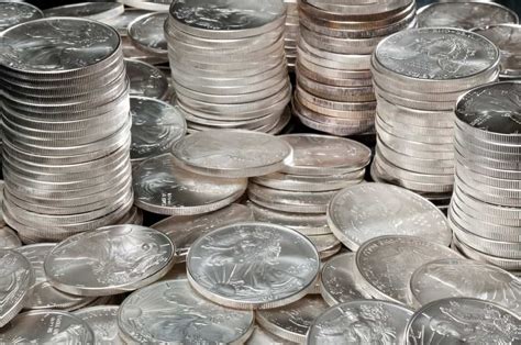 How Much is a Silver Coin Worth? (Price Chart) | Silver coins worth, Silver coins, Old silver coins