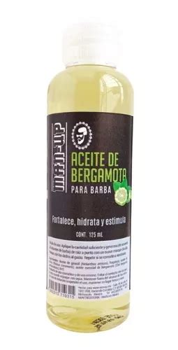 Aceite De Bergamota 125 Ml Crece Barba Y Bigote Man Up Aceite De