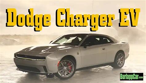 Dodge Charger Ev Video Burlappcar