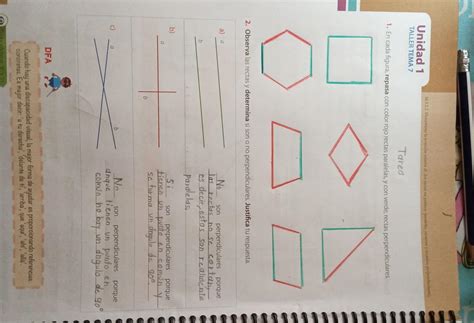 6 To C Pag 202 Observa Las Rectas Y Determina Si Son O No