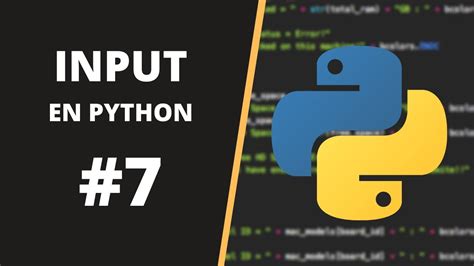 CURSO DE PYTHON Cómo Usar la Función INPUT Cómo Ingresar Datos por