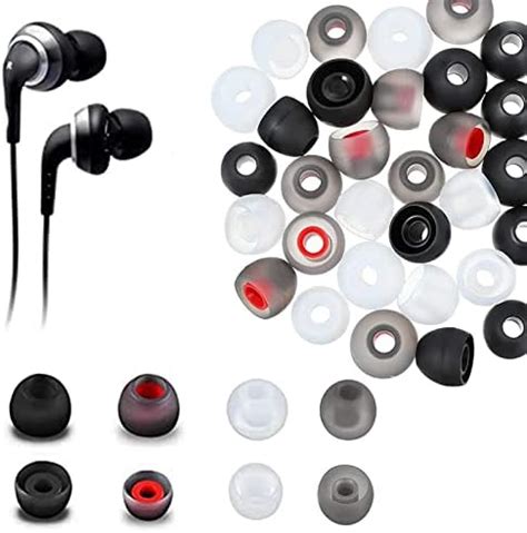 WOOXDYUK 48 pièces Bouchons d oreille en silicone de rechange bouchons