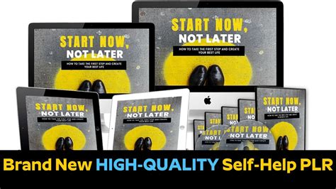 Start Now Not Later Plr Review Demo Bonus Brand New High Quality Self