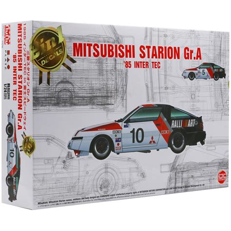 Nunu Mitsubishi Starion Gr A 1985 Inter Tec Model Kit Scale 1 24