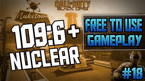 Free To Use Cod Black Ops Gameplay W Nuclear On Nuketown