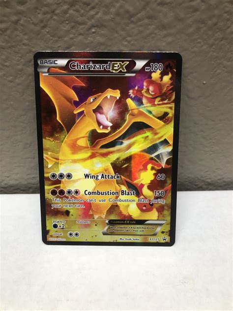 Charizard EX XY121 Pokemon TCG Black Star Promo Full Art Ultra Rare