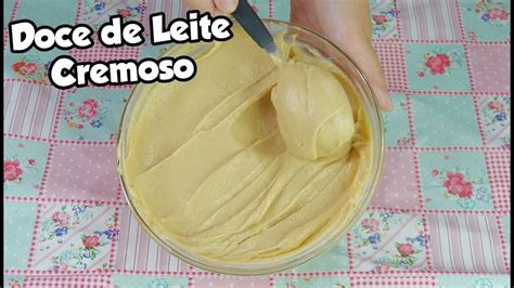 RECHEIO DOCE DE LEITE CREMOSO Bru Na Cozinha YouTube