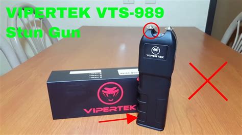 How To Use Vipertek Vts Stun Gun Review Youtube