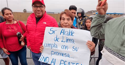 Alcalde De Puente Piedra Sobre Anuncio De L Pez Aliaga Sobre Suspensi N