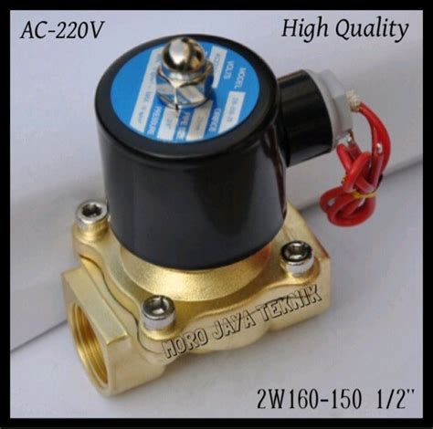 Jual Solenoid Valve Kuningan Inch Normally Closed High Quality Di