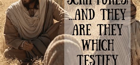 John 5 39 Lds Scripture Of The Day