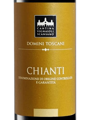 Cantina Vignaioli Del Morellino Di Scansano Domini Toscani Chianti