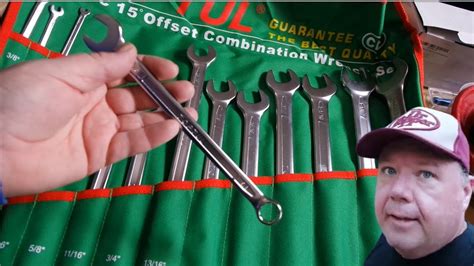 Toptul: 16PC LONG COMBINATION WRENCH SET - SAE: Unboxing and Review ...