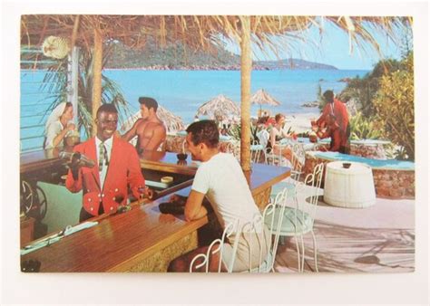 Paper Paper Party Supplies Postcard USVI Virgin Isle Hilton Hotel St