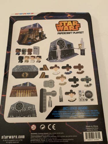 Boxos Star War Papercraft Play Set Sticker Sheets Included 4669008991