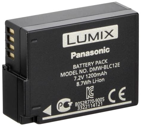 Technische Daten Panasonic Akku Dmw Blc E F R Panasonic Fotogena