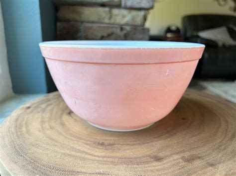 Pyrex Pink Flamingo 402 Mixing Nesting Bowl Etsy