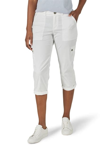 Lee Women S Flex To Go Mid Rise Capri Pants Walmart