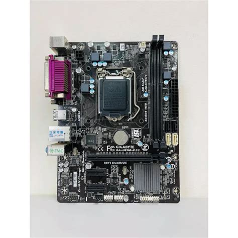 Gigabyte Ga H81m Ds2 Desktop 4th Gen Motherboard H81 Socket Lga 1150 I3 I5 I7 Ddr3 16g Used