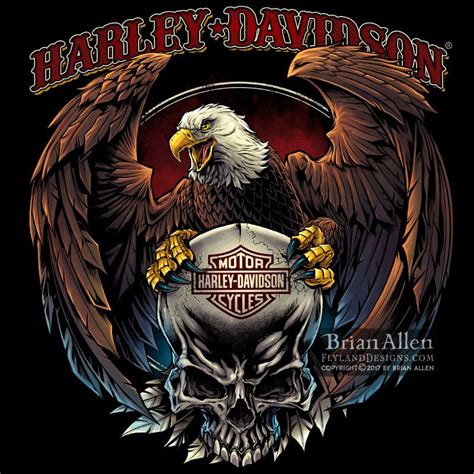 Harley Davidson Motorcycle T-Shirt Designs on Behance | Harley davidson ...