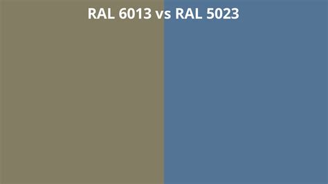 Ral 6013 Vs 5023 Ral Colour Chart Uk