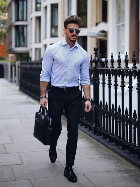 10 Dapper Black Pants Matching Shirt Combination Ideas Tiptopgents