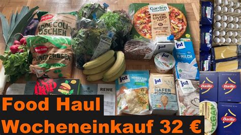 Gesund Und G Nstig Einkaufen Wocheneinkauf Person