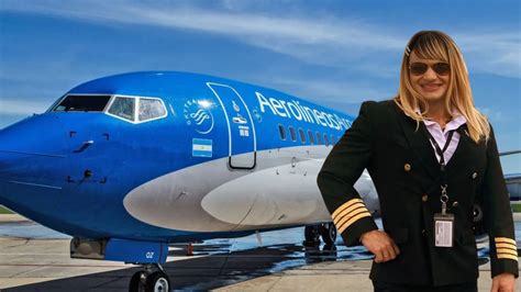 Aerolíneas Argentina Tiene A La Primera Piloto Trans De La Historia De