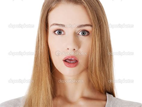 Woman with open mouth, expressing shock. — Stock Photo © piotr ...