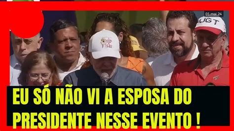 LULA FINGE QUE ESTÁ TUDO BEM EM DISCURSO EM EVENTO ESVAZIADO DO DIA DO