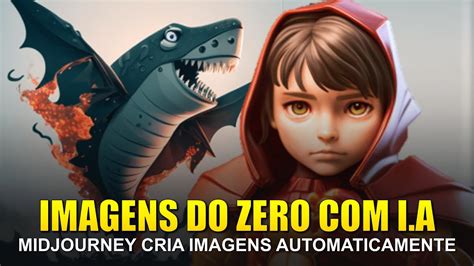 CRIAR IMAGENS do ZERO automaticamente Inteligência Artificial