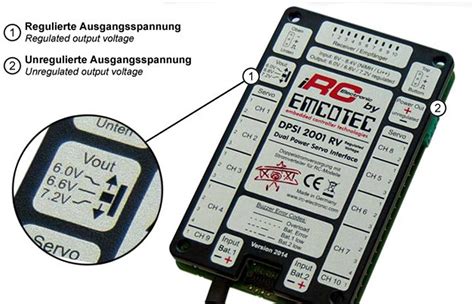 Emcotec Dpsi Rv Interface De Servo Assistance Double Puissance