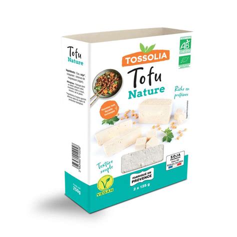 Tofu Nature Bio Tossolia G La Belle Vie Courses En Ligne