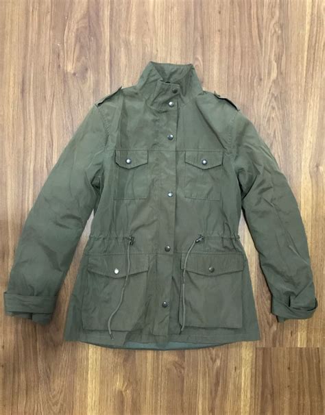 Casaco Parka Verde Militar Casaco Feminino Yessica Usado 72165615