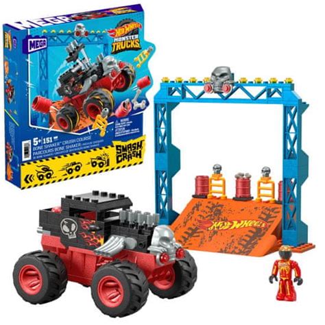 Mega Bloks Mega Construx Hot Wheels Monster Trucks Bone Shaker Hkf Mimovrste
