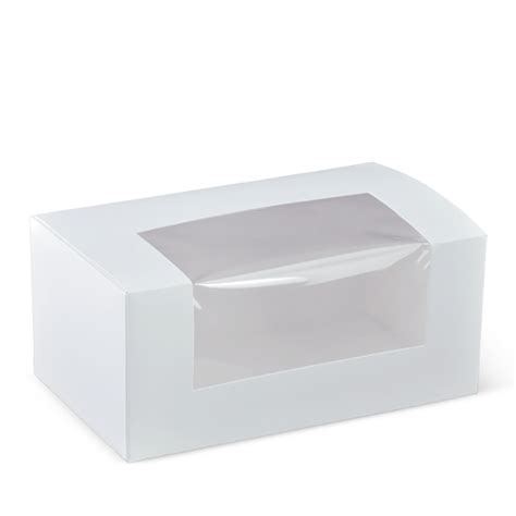 Cup Cake Box 2 Hole Window Face 20pack Boxes With Window