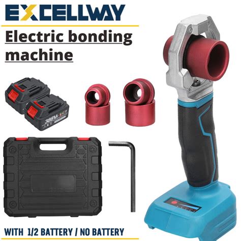 Excellway Cordless Hot Melt Machine PPR Water Pipe Melter Plastic Welding Machine With