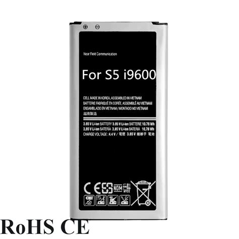 2800mAh Lipo Phone S5 Battery EB BG900BBE EB BG900BBC EB BG900BBU For