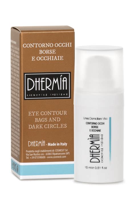 Crema Contorno Occhi Per Borse E Occhiaie Dhermia Cosmetica Italiana