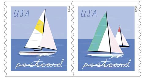 Postal Service Sails Into A Harbor Near You With New Sailboat Postcard