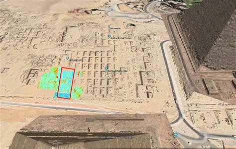 ギザのピラミッド群の近くで地下の「異常現象」が発見される