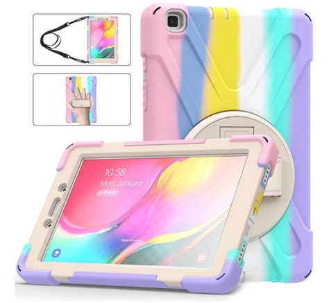 Funda Rotación Para Samsung Galaxy Tab A 8 2019 Sm T290 T295 Cuotas