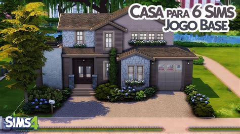 Casa Jogo Base Para 6 Sims The Sims 4 Speed Build Descubra O