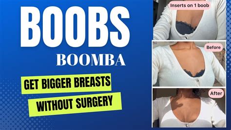 How To Make Your Breast Bigger Without Surgery Boomba Ultra Boost