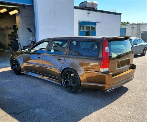 Modified Volvo V70 Wagon With Custom Low Suspension Ssr Wheels Artofit