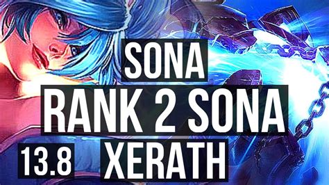 SONA Ezreal Vs XERATH Aphelios SUP Rank 2 Sona 4 3 15 KR