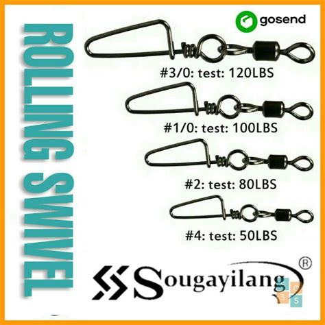 Jual Connector Kili Kili Pancing Rolling Swivel Bahan Stainsteel Import