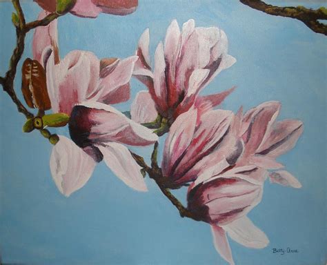 Magnolia Tree Painting At Explore Collection Of