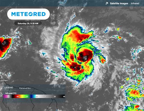 Tropical Storm Beryl Forms Over The Atlantic And Is Expected To Become